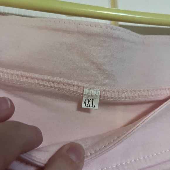 Light Pink Plus Size Top 4X - Picture 4 of 4